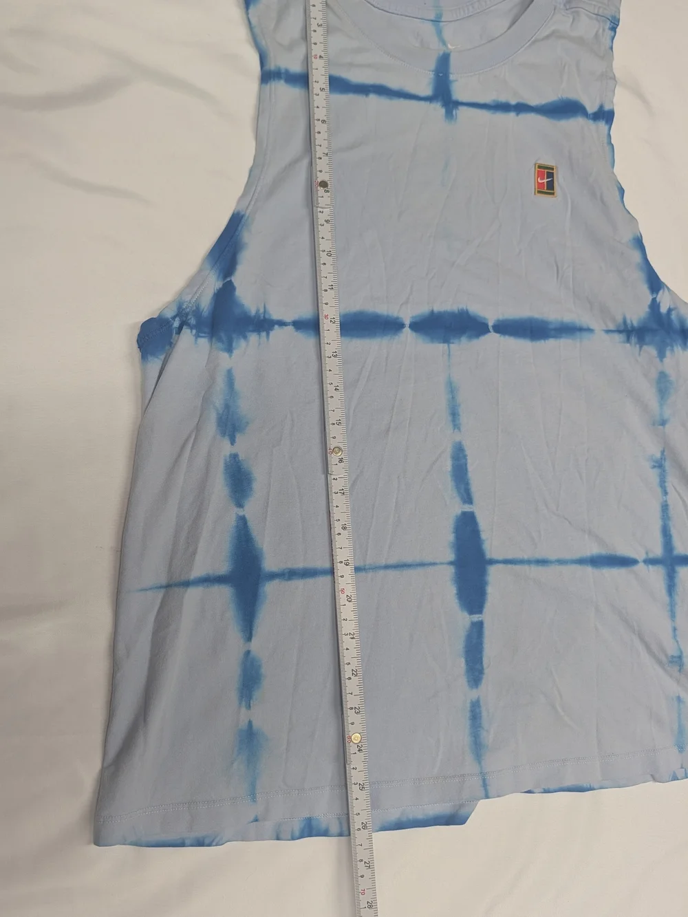 NikeCourt Women’s Tie-Dye Tank Top in Light Blue